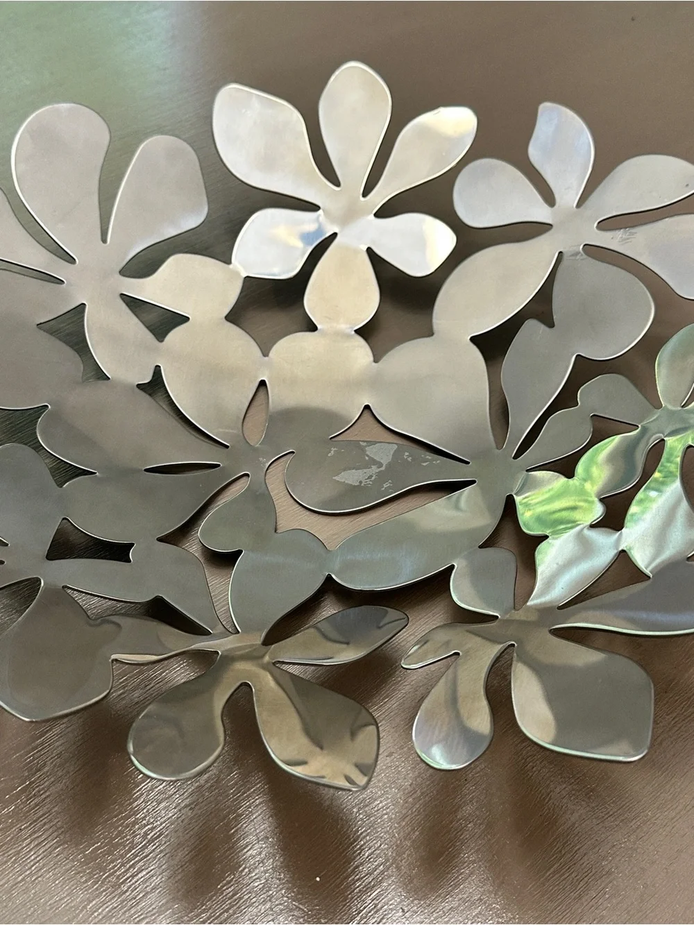 IKEA Stockholm Stainless Steel Leaf Bowl - Design Monika Mulder 16